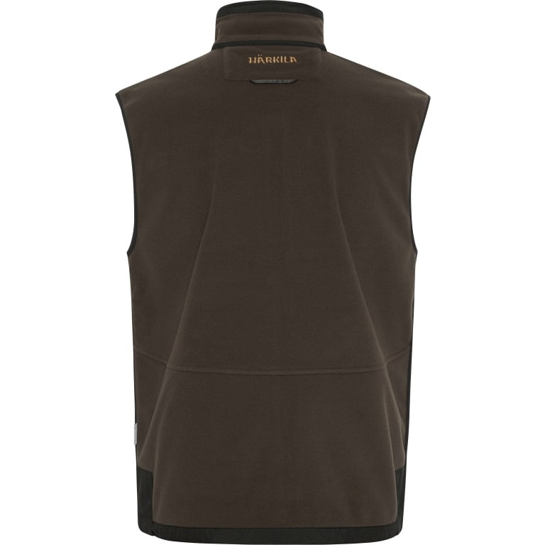 Kamizelka Polarowa Harkila Kamko Brown-Red - obrazek 2