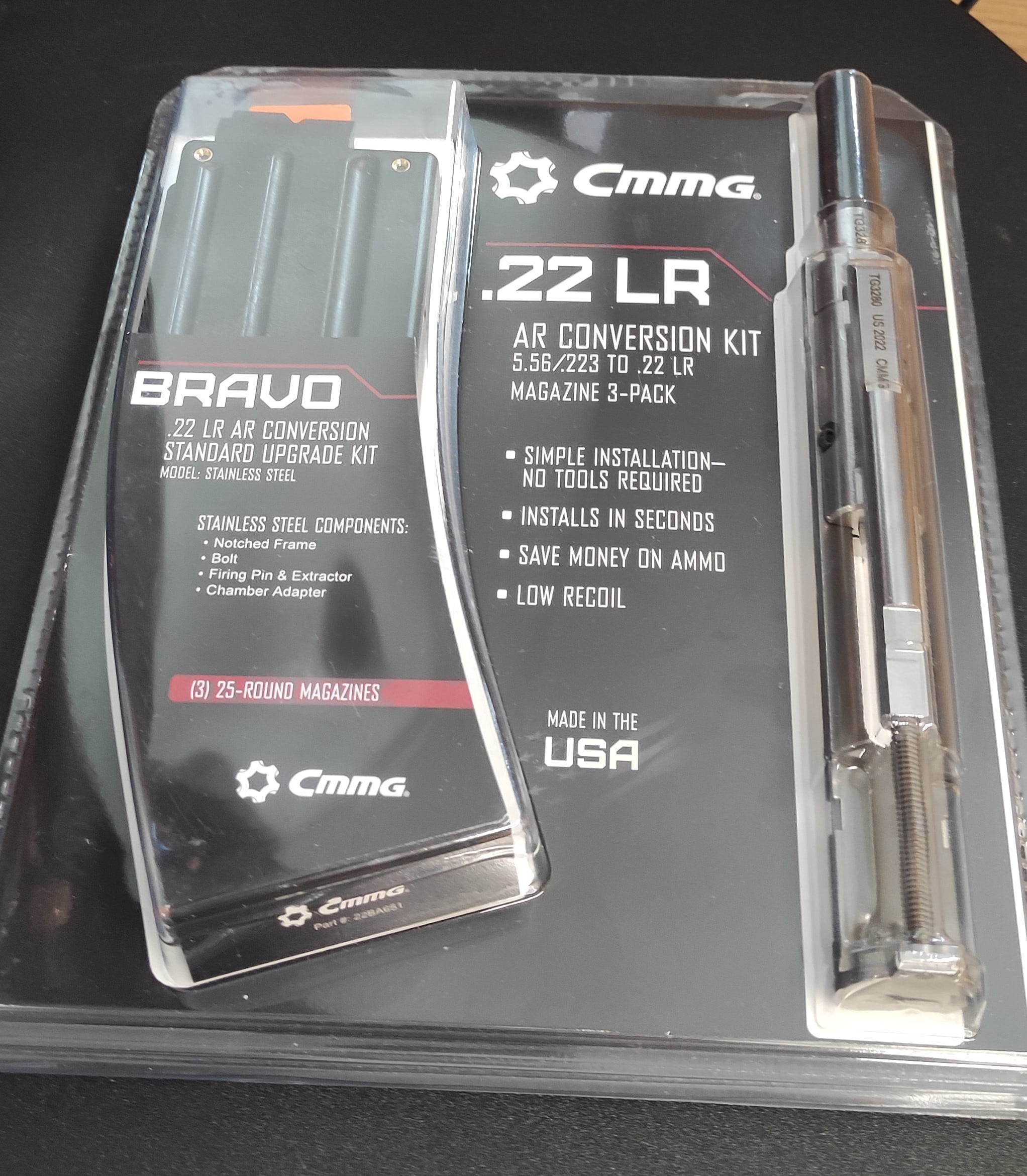 Zestaw do konwersji AR-15 na .22LR CMMG BRAVO - obrazek 4