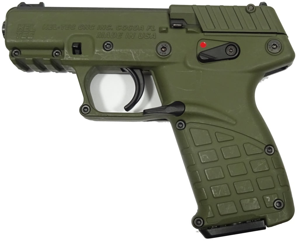 Pistolet sportowy KEL TEC P17B green KAL. 22LR