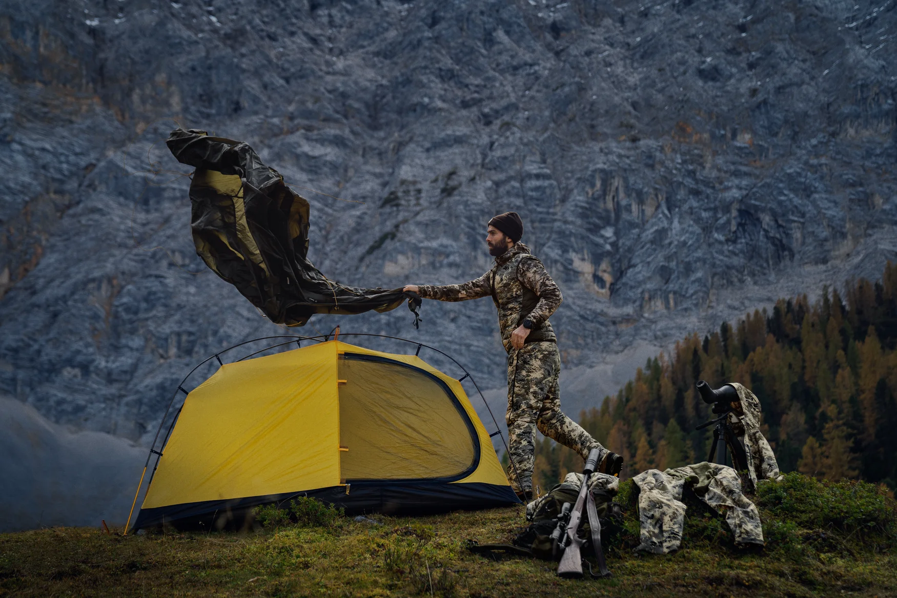 Kamizelka Harkila Mountain Hunter Expedition AXIS MSP®Mountain / Shadow Brown - obrazek 7