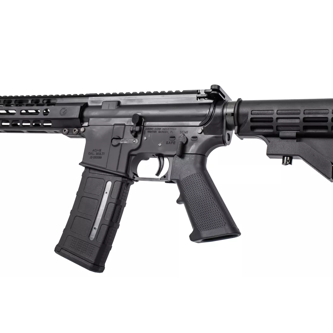 Karabinek Andro Corp ACI-15 Bravo 16" - kal. 5.56x45 / .223 Rem. - Czarny - obrazek 3