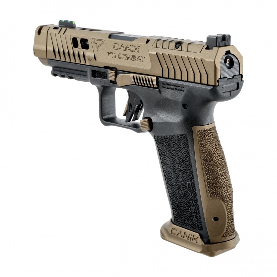 Pistolet Canik TTI Combat kal. 9x19 mm brązowy - obrazek 2