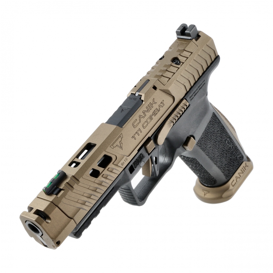 Pistolet Canik TTI Combat kal. 9x19 mm brązowy - obrazek 3