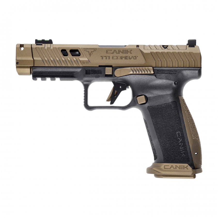 Pistolet Canik TTI Combat kal. 9x19 mm brązowy - obrazek 9