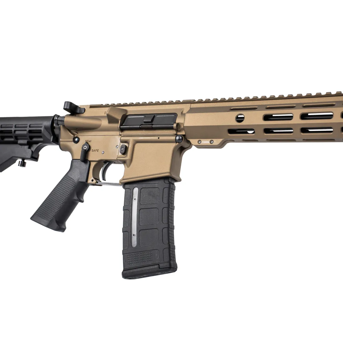 Karabinek Andro Corp ACI-15 Bravo 16" - kal. 5.56x45/.223 Rem. - Burnt Bronze - obrazek 4