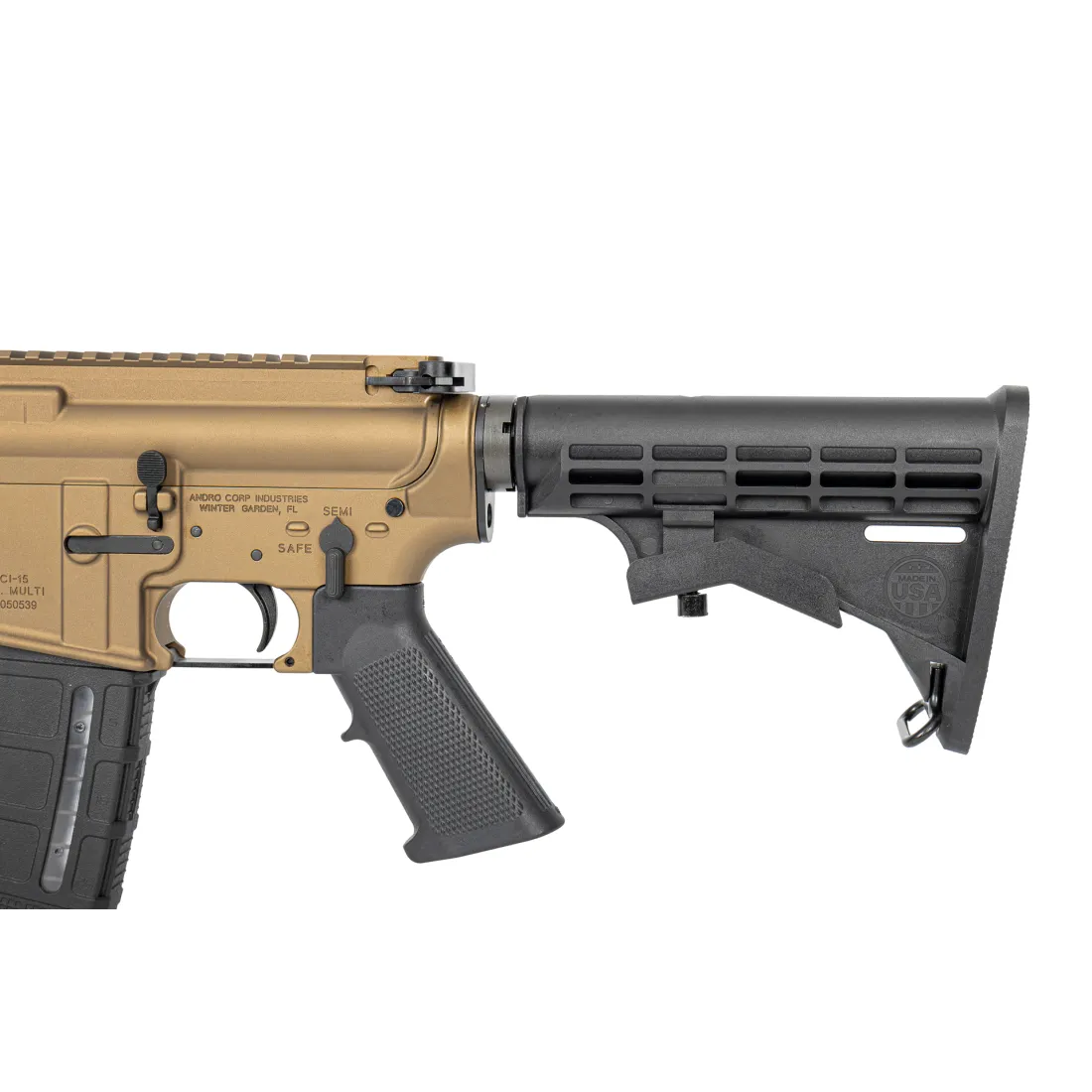 Karabinek Andro Corp ACI-15 Bravo 16" - kal. 5.56x45/.223 Rem. - Burnt Bronze - obrazek 7