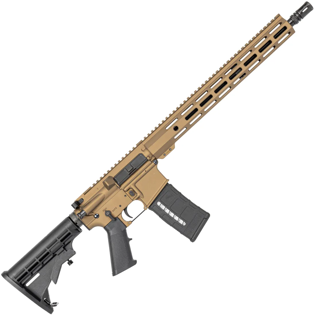 Karabinek Andro Corp ACI-15 Bravo 16" - kal. 5.56x45/.223 Rem. - Burnt Bronze